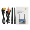Monitor FPV FXT FX508 high brightness 5'' 800x480 5.8GHz diversity receiver monitor with DVR and HD port